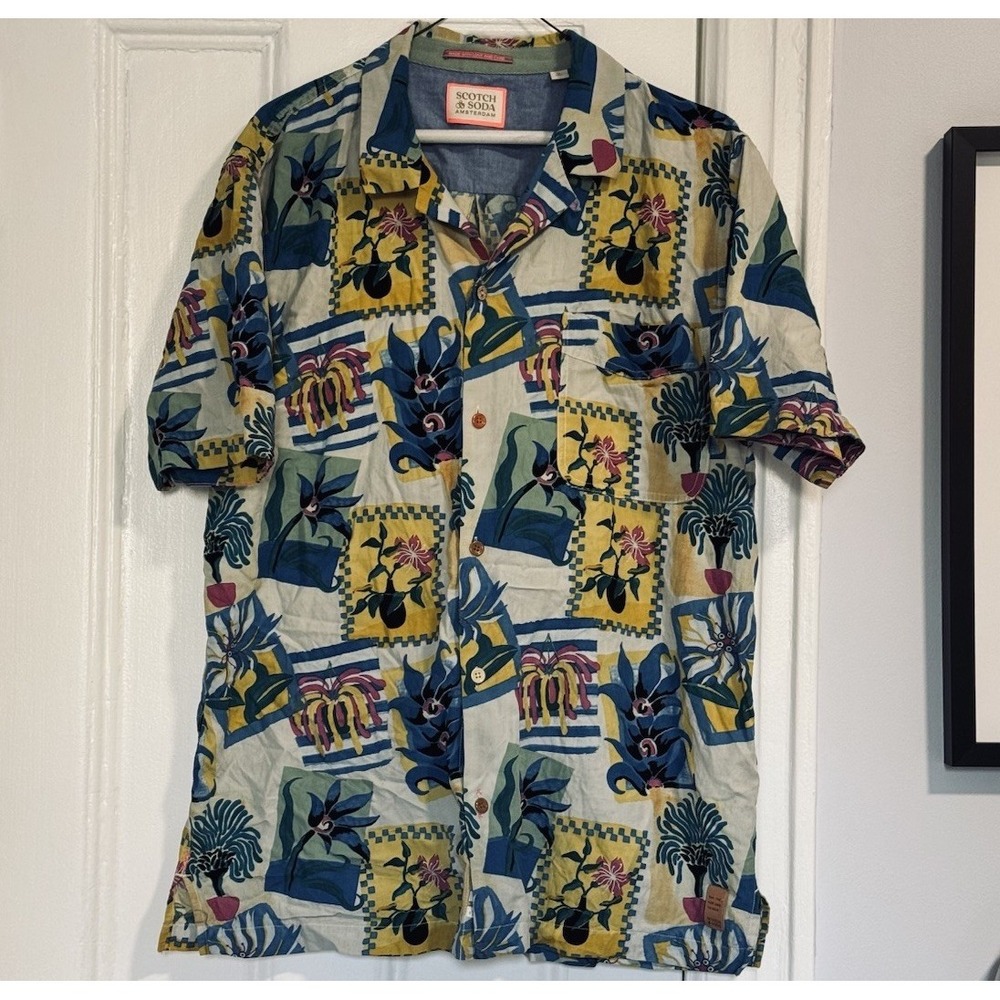 Scotch & Soda Men's Button Up Shirt Size XL